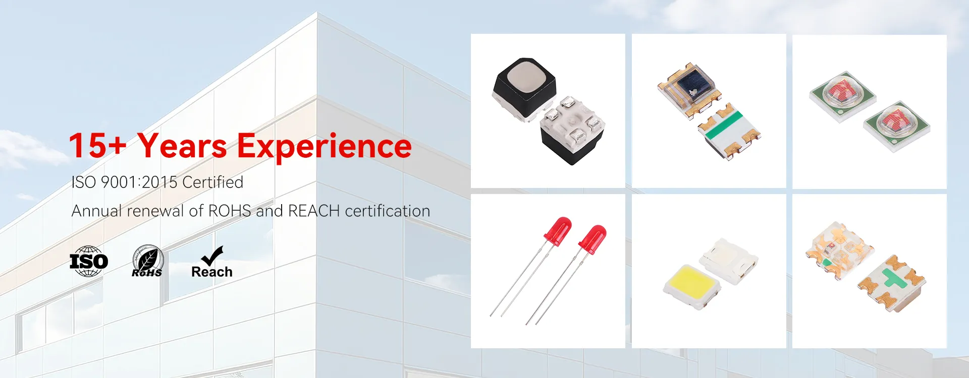 15+ Years Experience led manufacturers